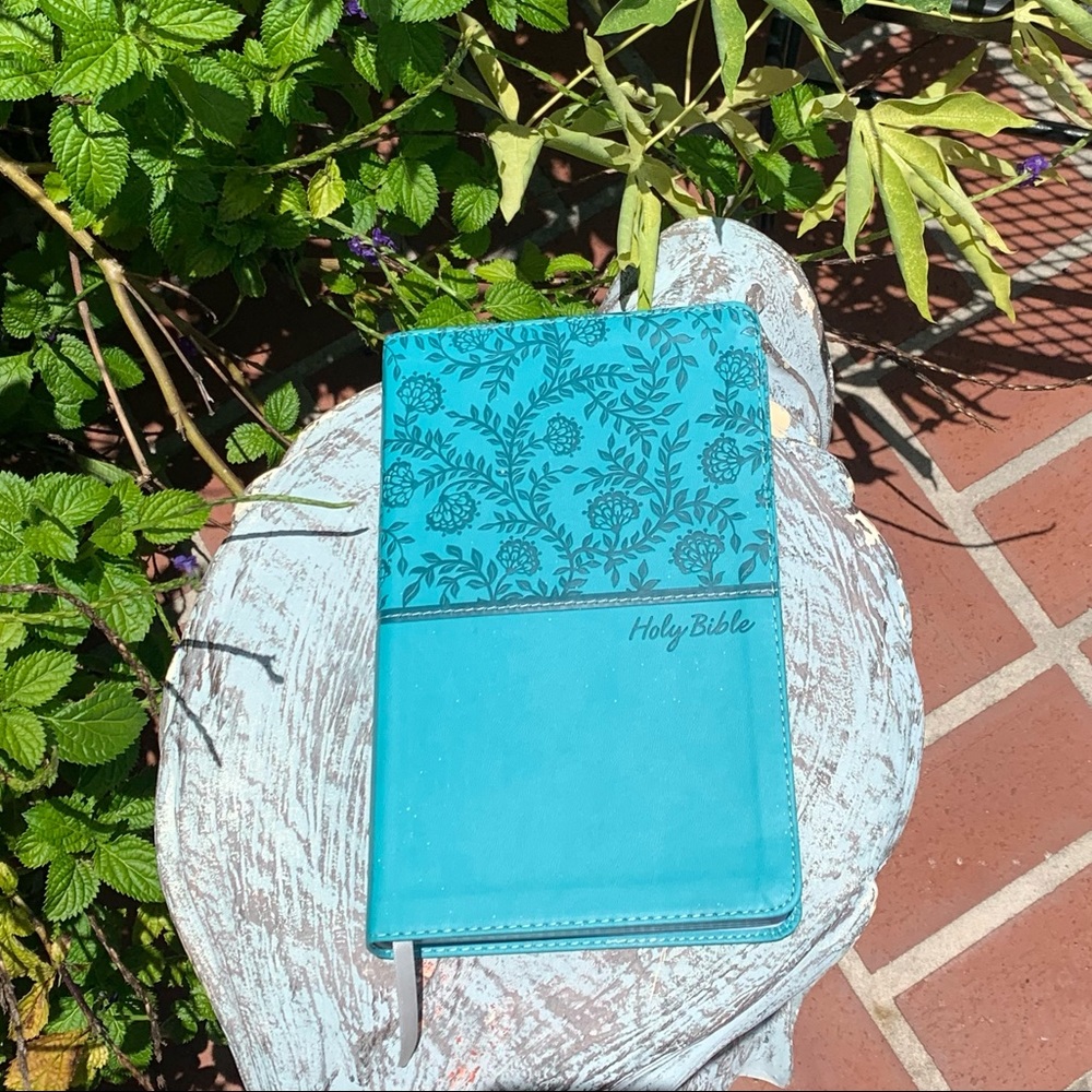 Teal Leathersoft Holy Bible, King James Version